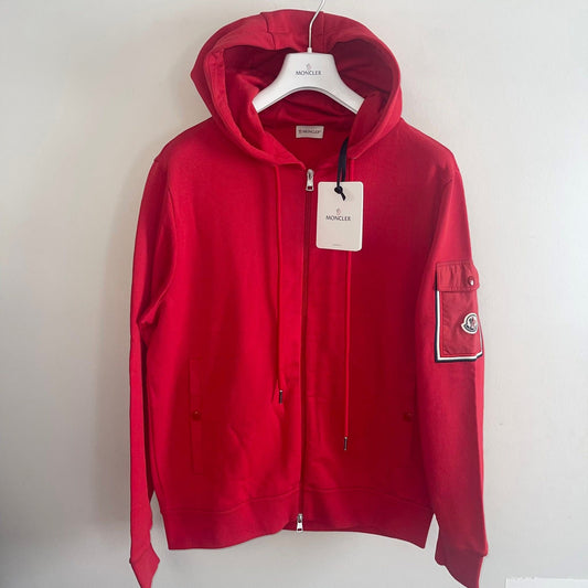 Moncler Zip Up Hoodie - Size L