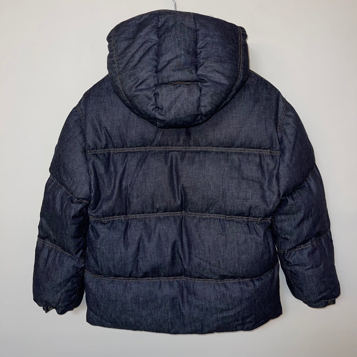 Moncler Ladies Kundogi Denim Down Jacket