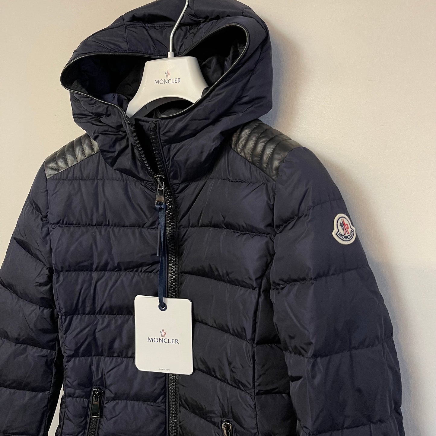 Moncler Ladies Talev Long Down Jacket - Size 0