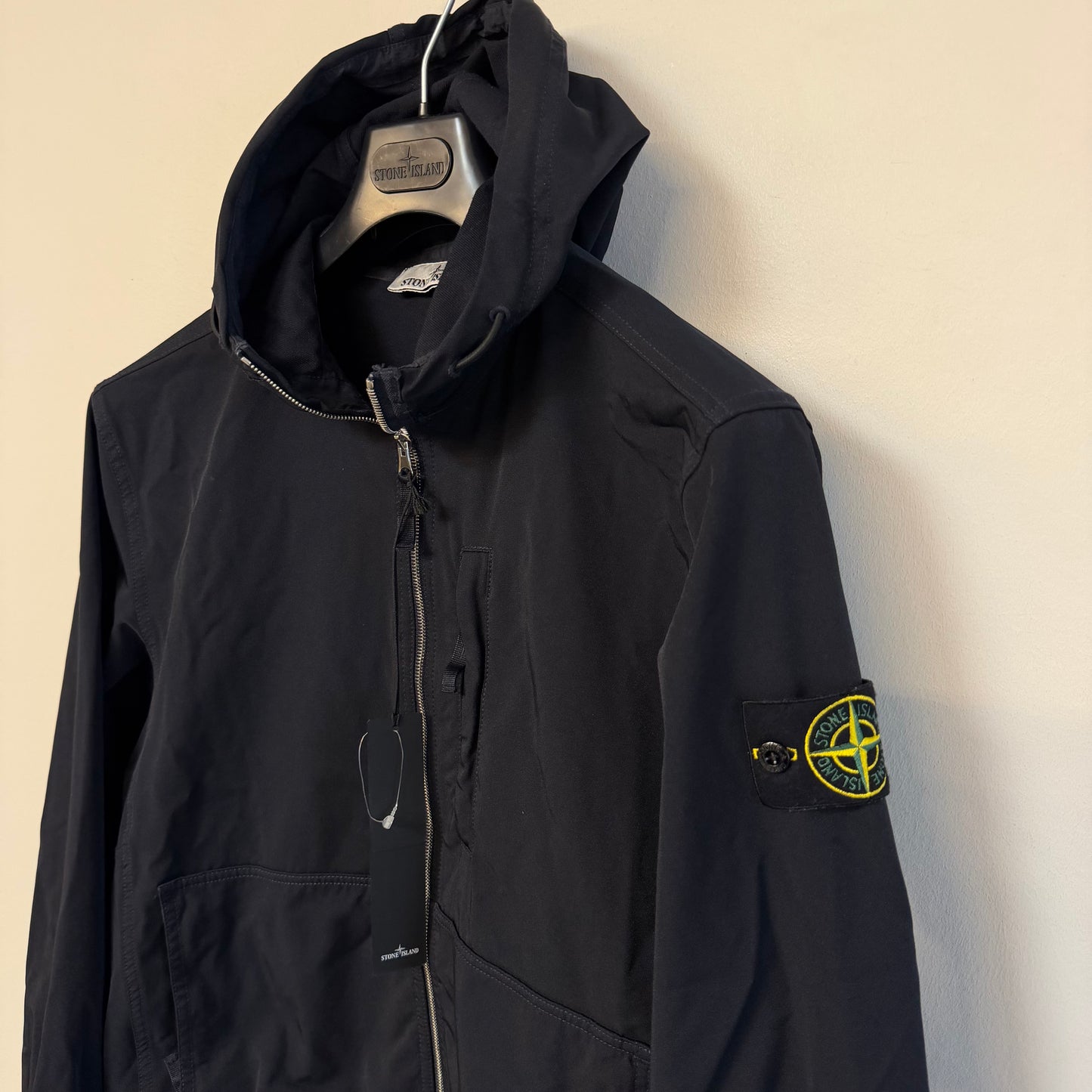 Stone Island Zip Up Overshirt Jacket - Size S