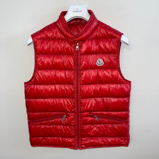 Moncler Mens Gui Down Vest - Size 3