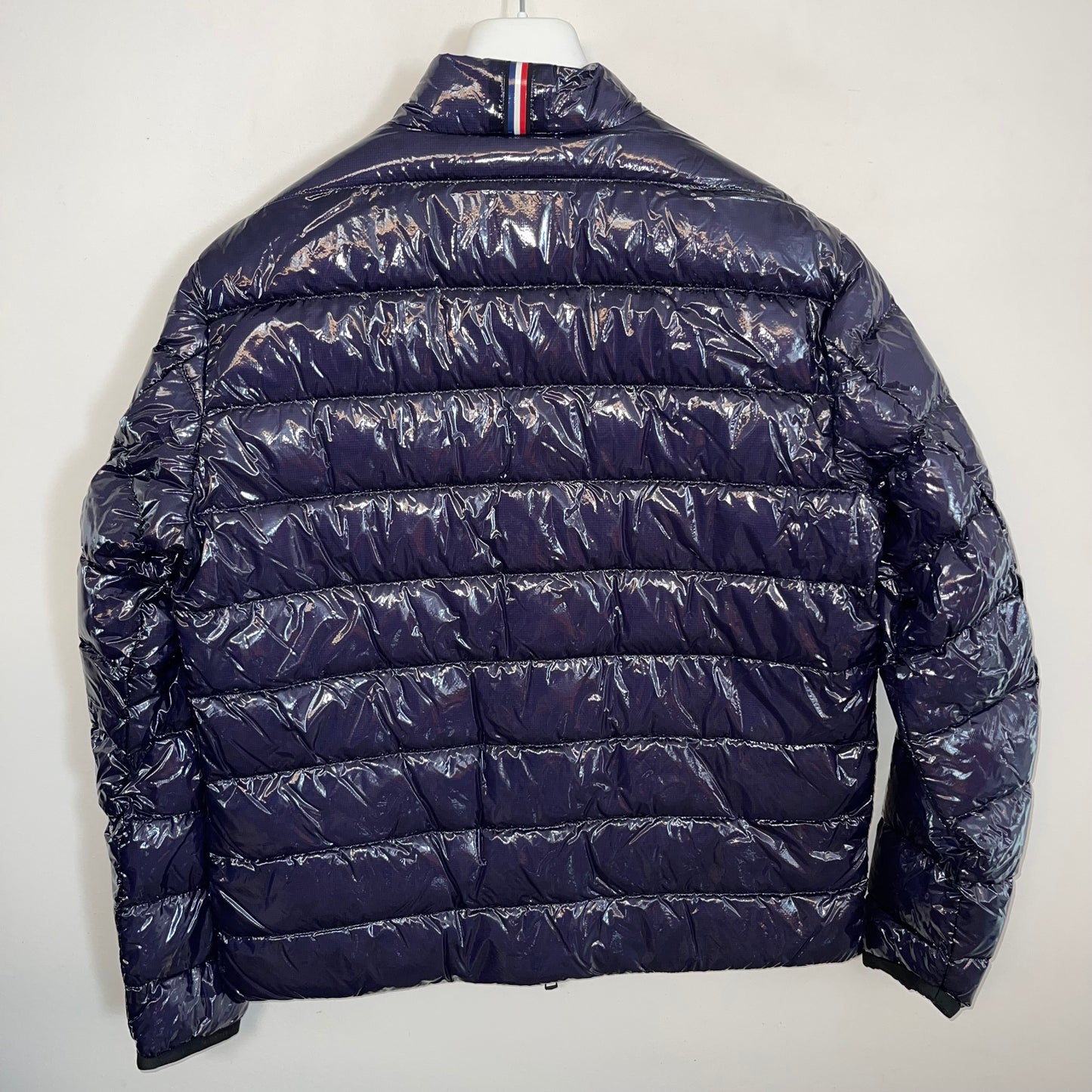 Moncler Mens Agar Down Jacket Navy