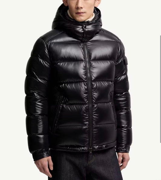 Moncler Mens Maya Down Jacket Black