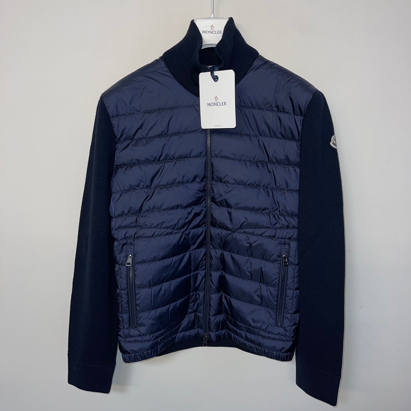 Moncler Mens Padded Cardigan - Size M