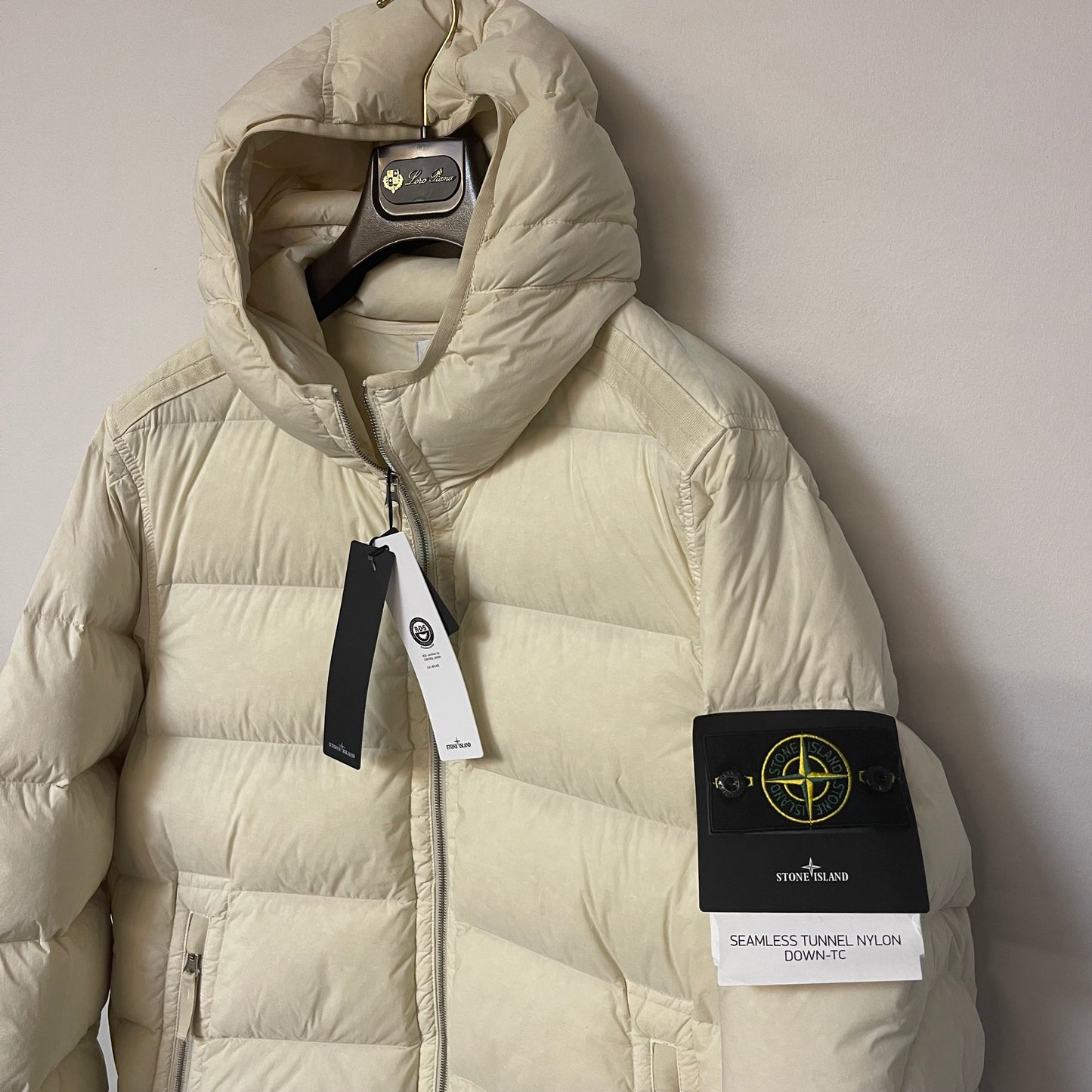 Stone Island Seamless Tunnel Down Jacket - Size L