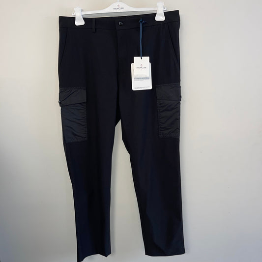 Moncler Cargo Trousers Black