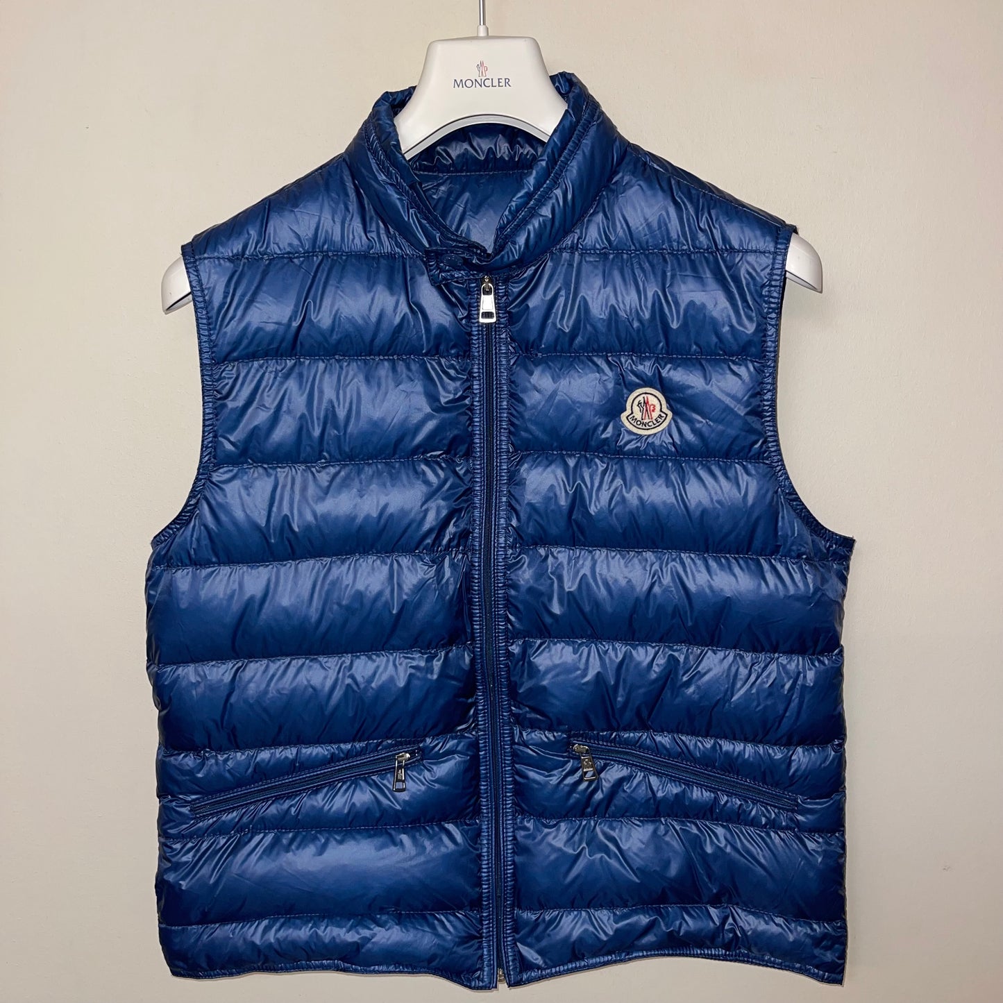 Moncler Mens Gui Down Vest - Size 3