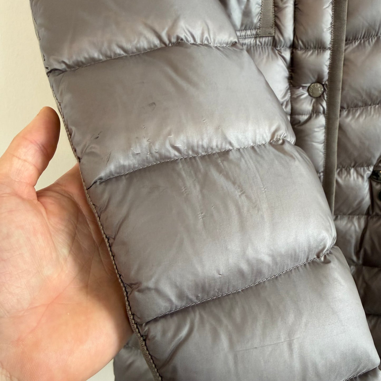 Moncler Ladies Hermifur Down Jacket - Size 1