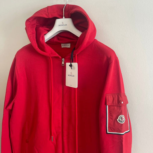 Moncler Zip Up Hoodie - Size L
