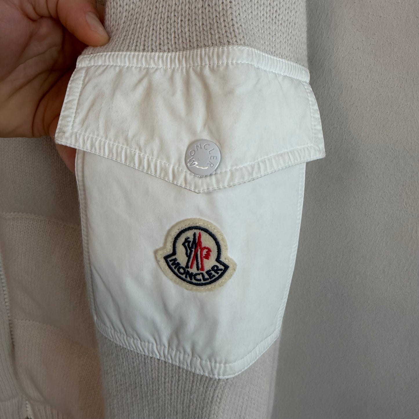 Moncler Mens Padded Cardigan - Size M