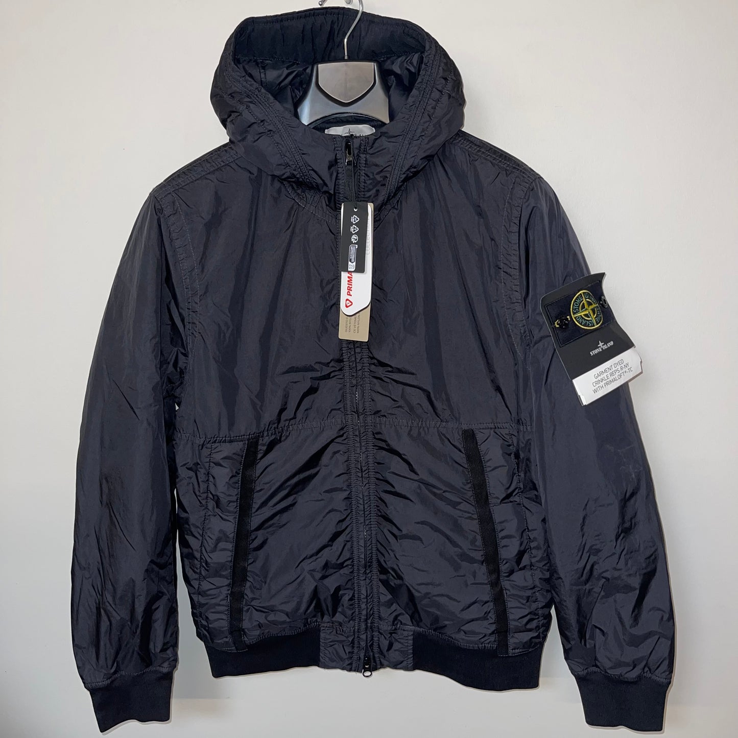 Stone Island Crinkle Reps Down Jacket - Size S