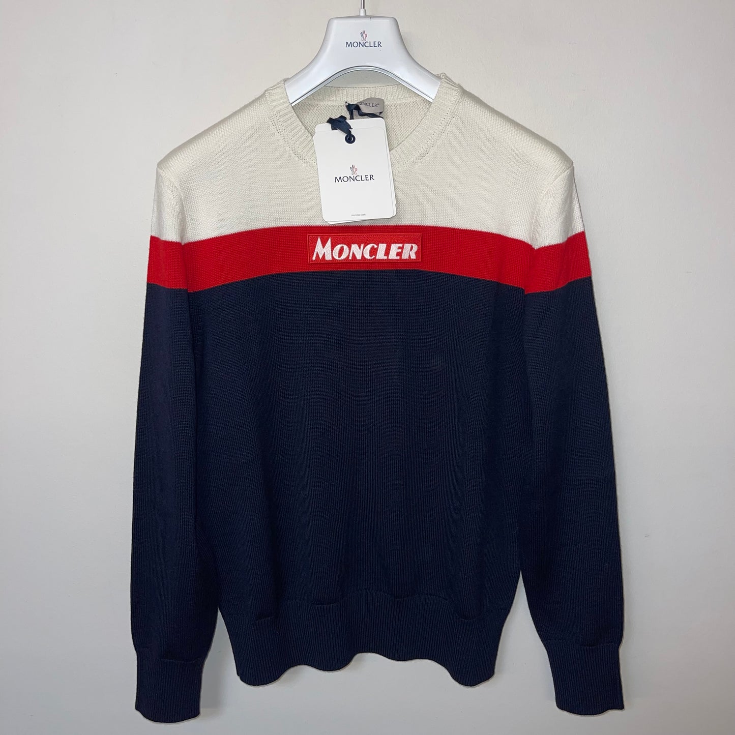 Moncler Mens Knitted Sweatshirt - Size L