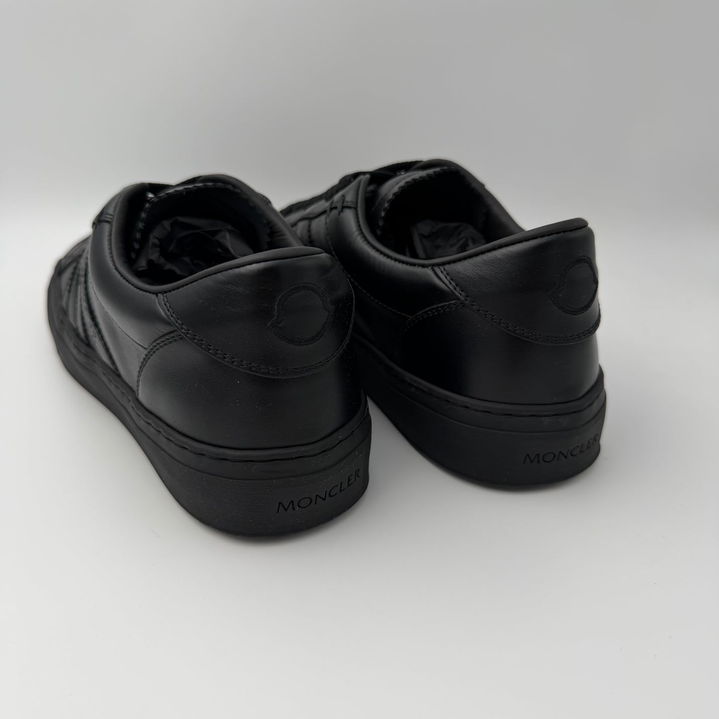 Moncler Mens Monaco Leather Shoes - EU41