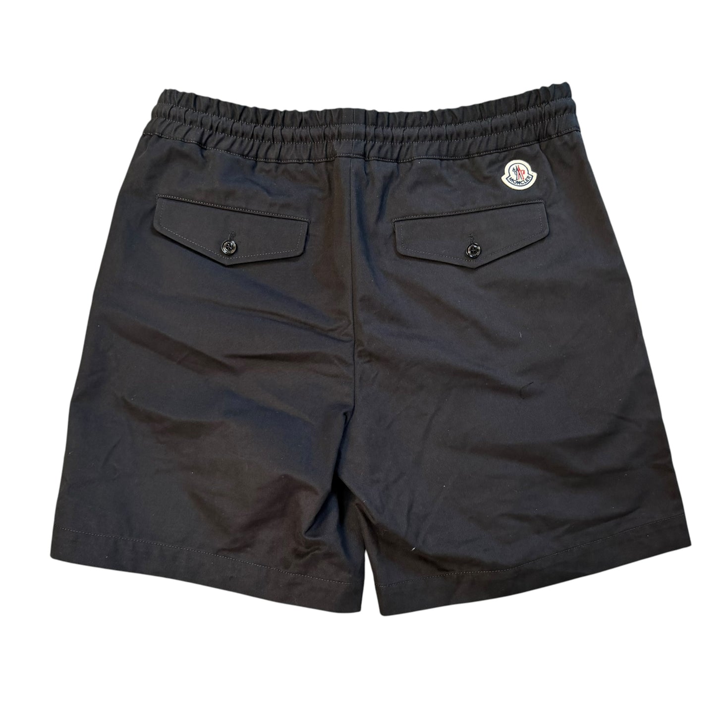 Moncler Drawstring Shorts Black - Size 48