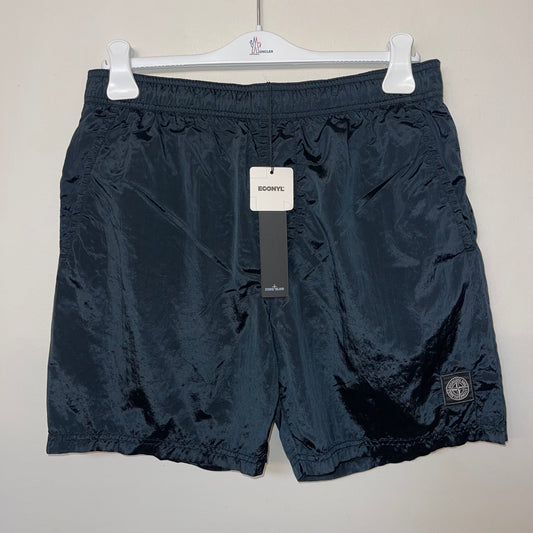 Stone Island Mettalic Swimshorts - Size L