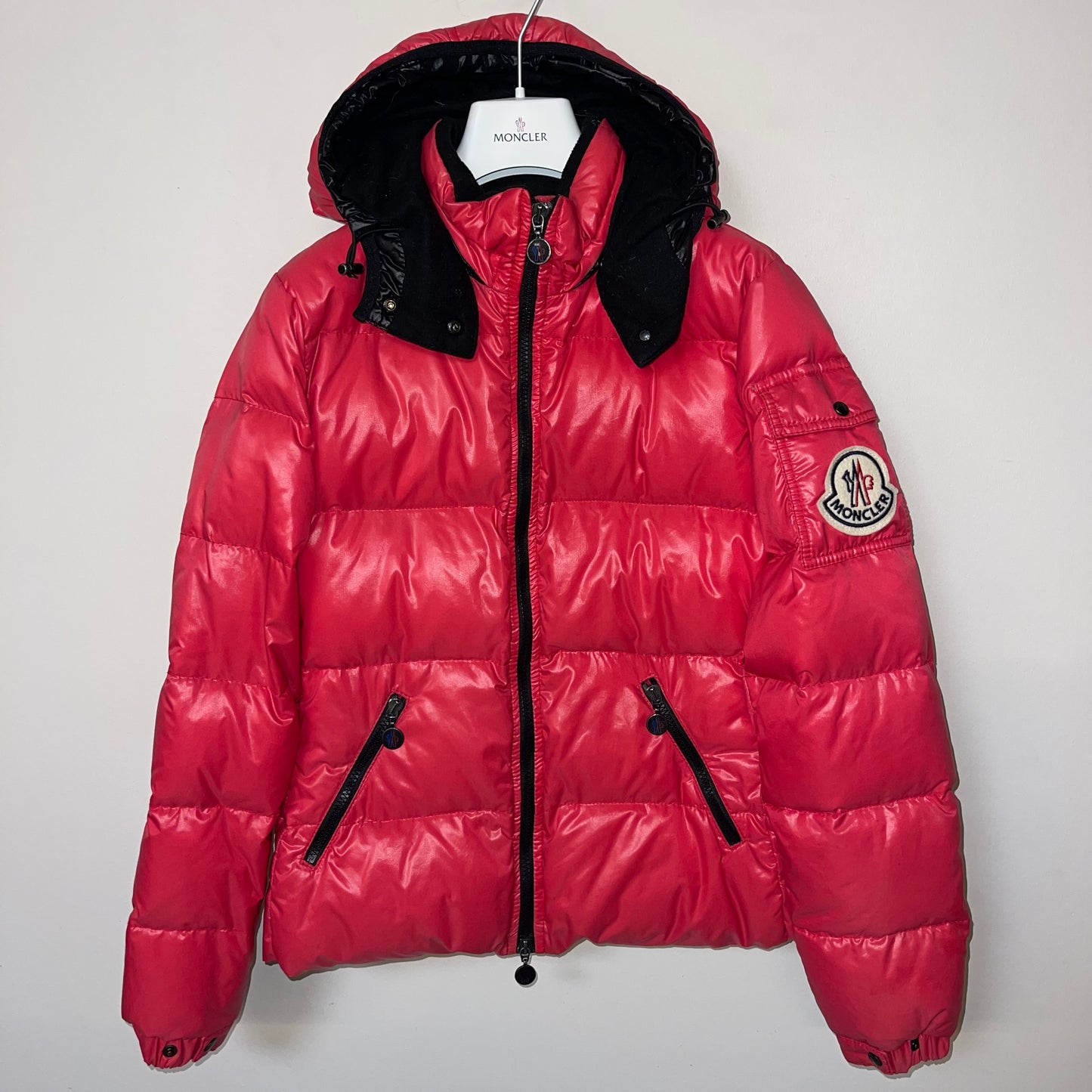 Moncler Womans Badia Down Jacket - Size 1