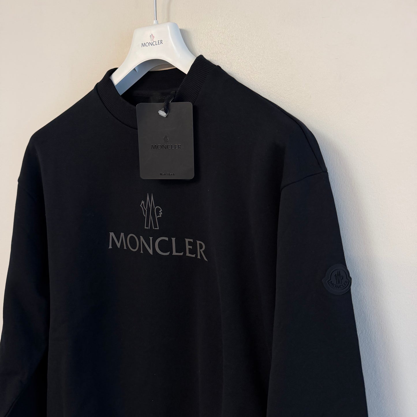 Moncler 'Matt Black' Sweater- Sizes XL