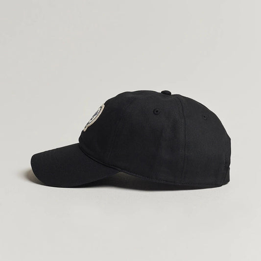 Moncler Double Logo Baseball Cap Black