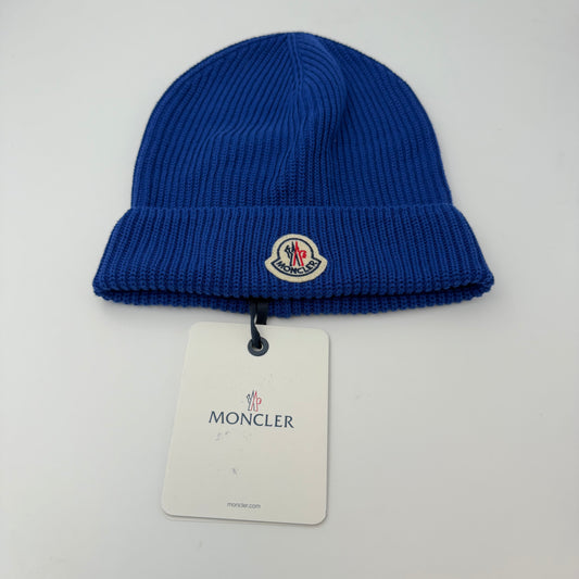 Moncler Cotton Beanie Blue