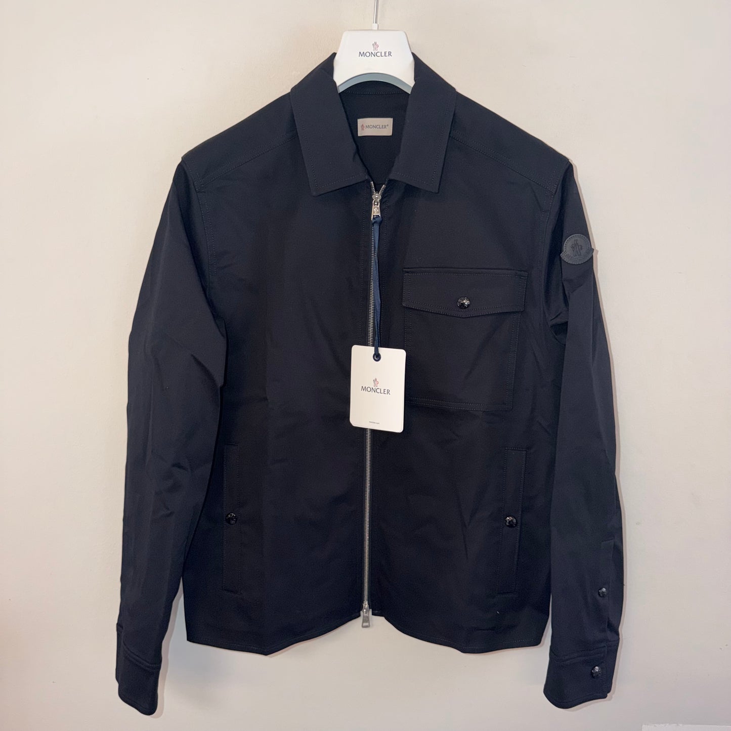 Moncler Zip Up Overshirt - Size L