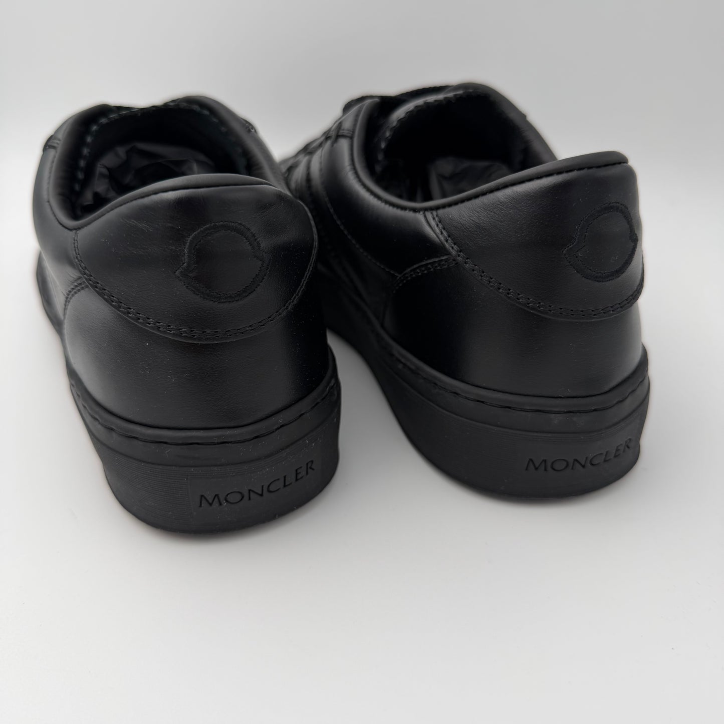 Moncler Mens Monaco Leather Shoes - EU41