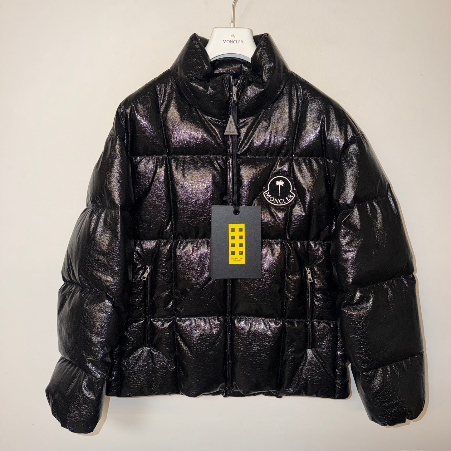 Moncler x Palm Angels Simoom Down Jacket Black - Size 1