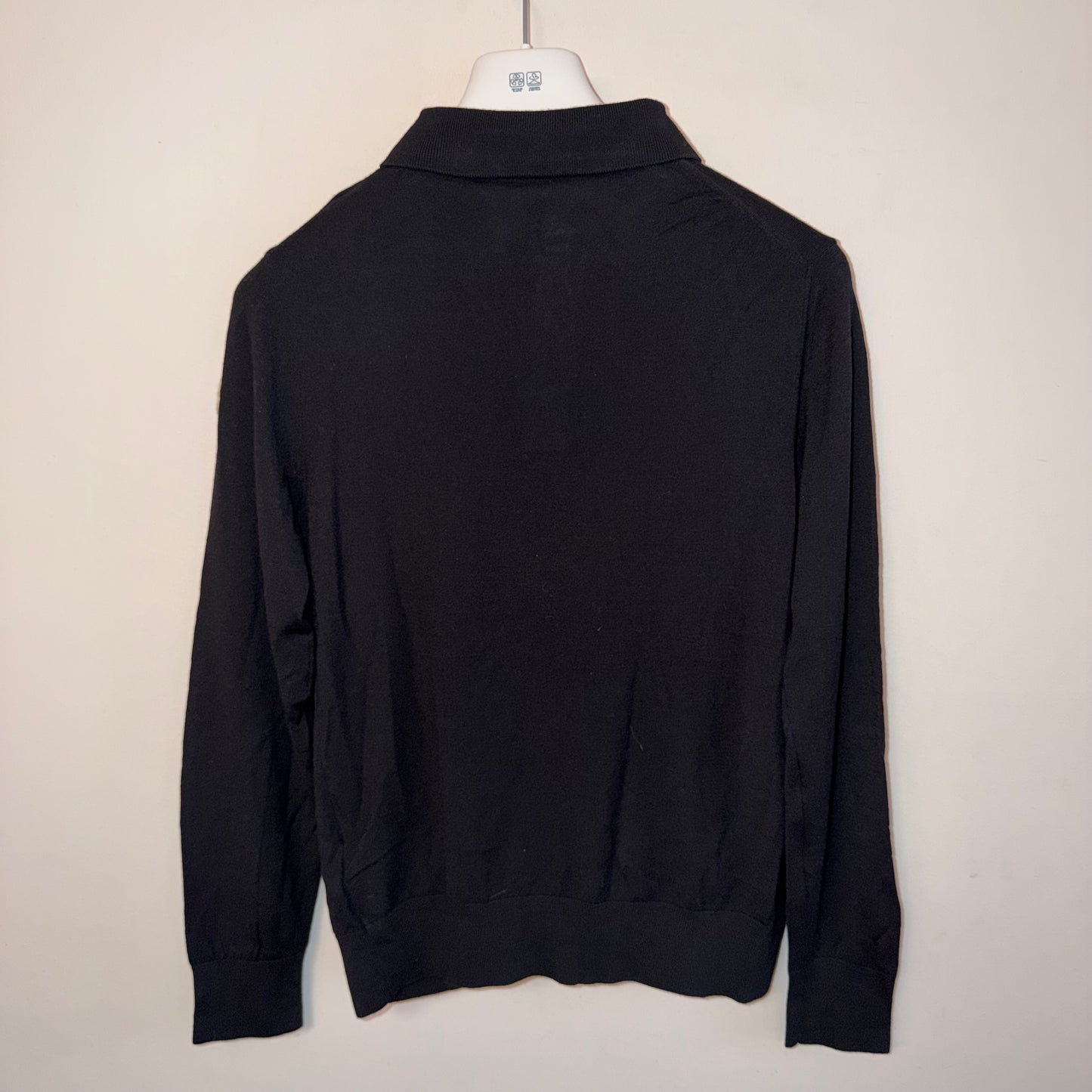 Moncler Long Sleeve Polo - Size M