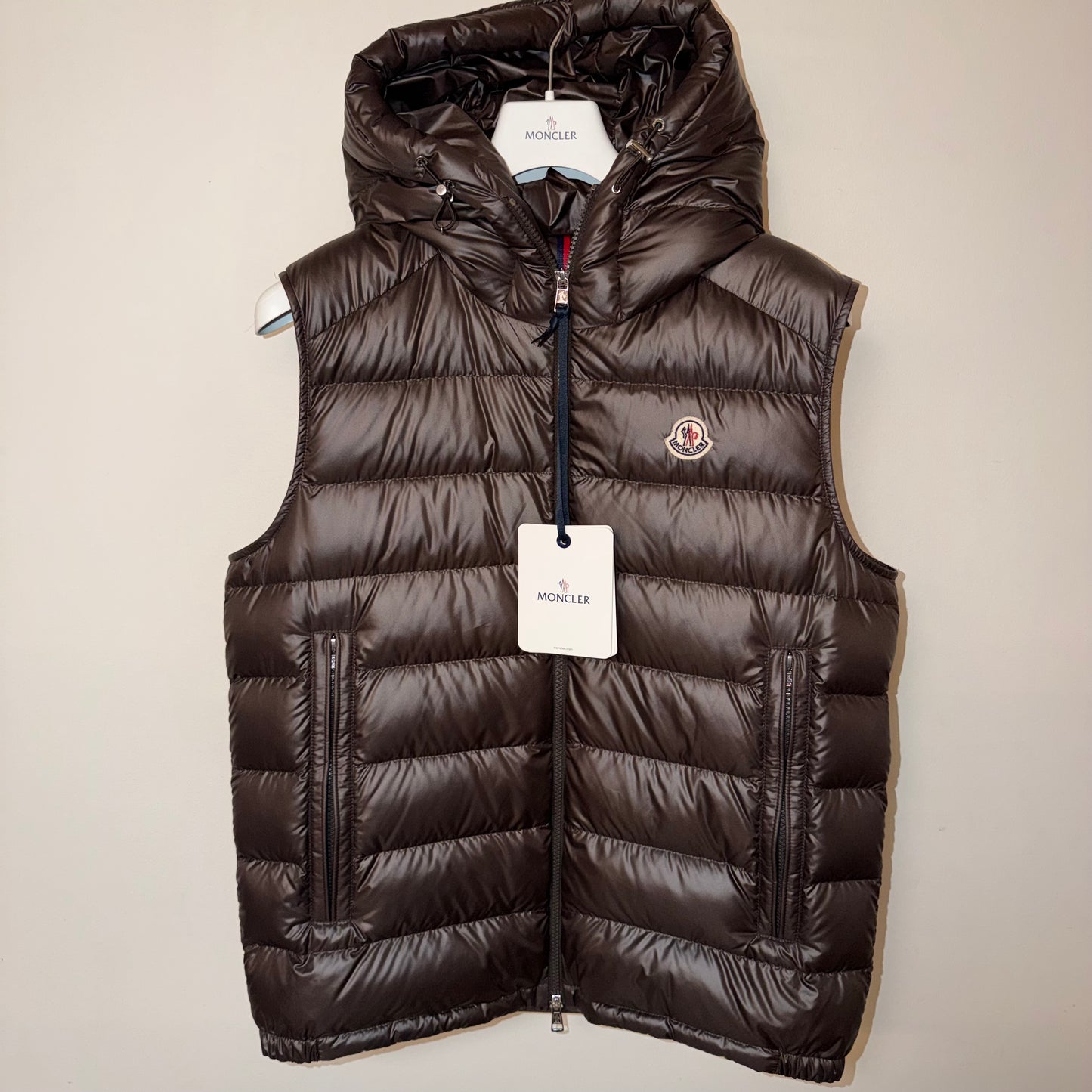 Moncler Barant Hooded Down Gilet - Size 3