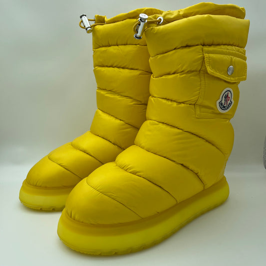 Moncler Ladies Gaia Quilted Boots - Size EU39