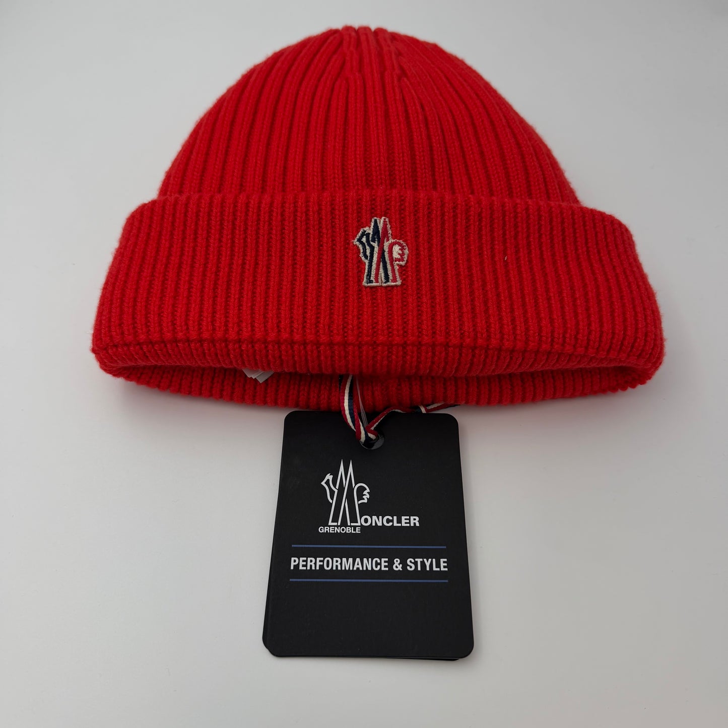 Moncler Grenoble Down Filled Beanie Orange