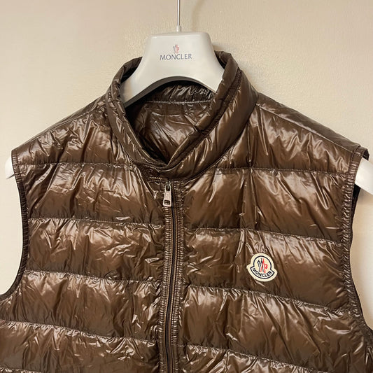 Moncler Mens Gui Down Vest - Size 4