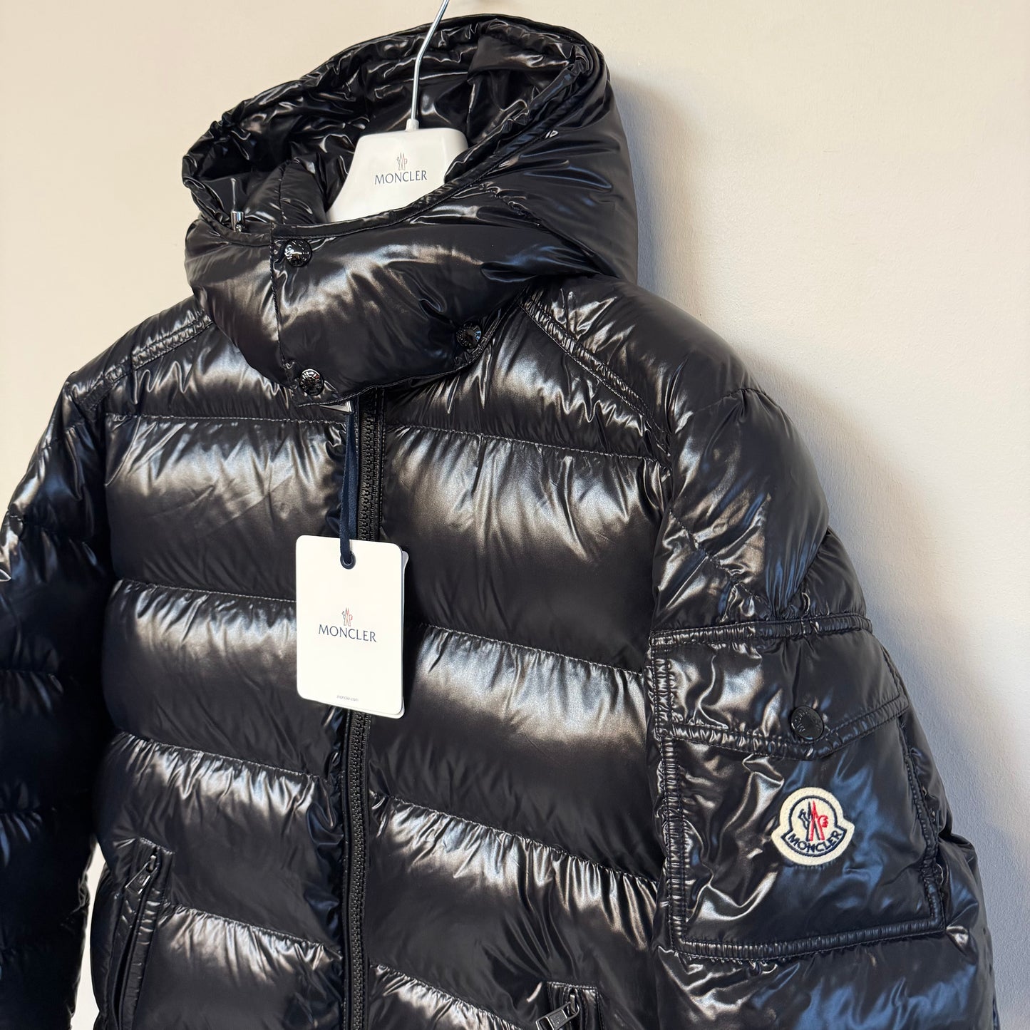 Moncler Maya Down Jacket Black