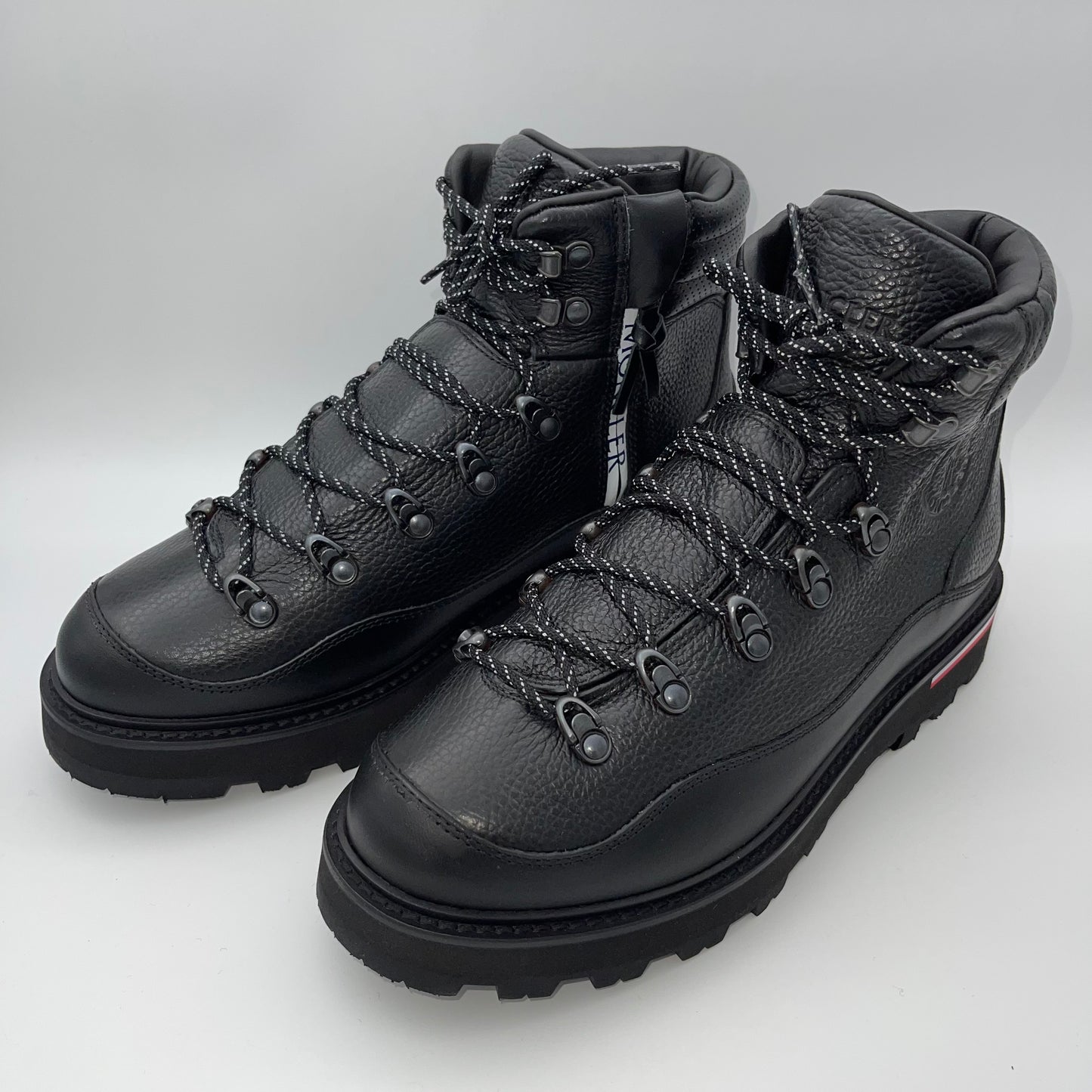 Moncler Peka Trek Leather Hiking Boots - Size EU41