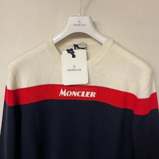 Moncler Mens Knitted Sweatshirt - Size L