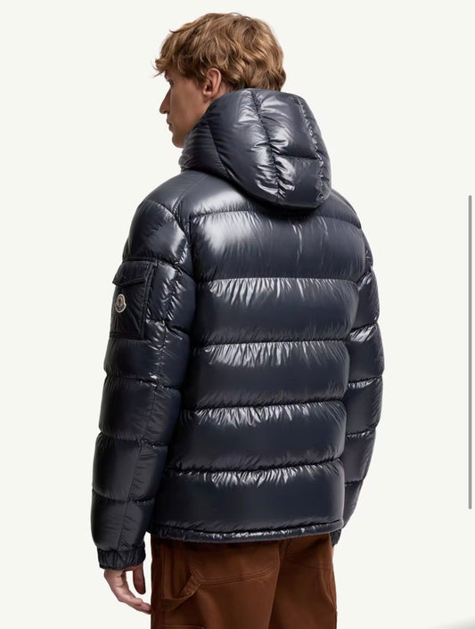 Moncler Mens Maya Down Jacket Navy
