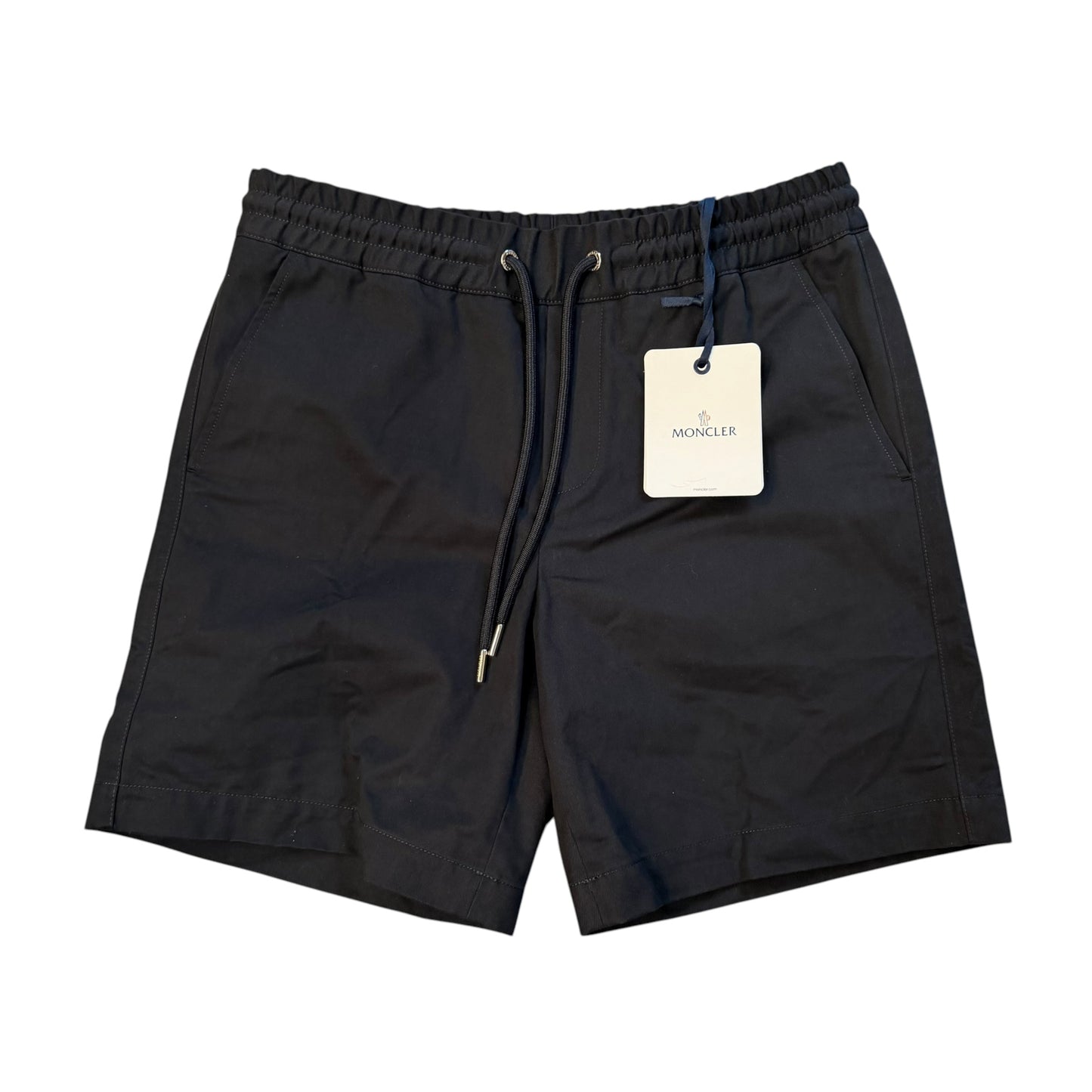 Moncler Drawstring Shorts Black - Size 48