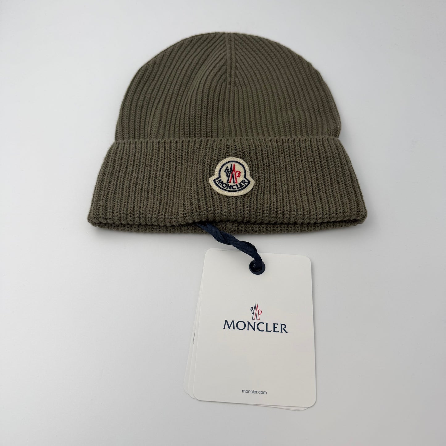 Moncler Cotton Beanie Khaki