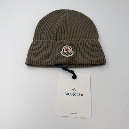 Moncler Cotton Beanie Khaki