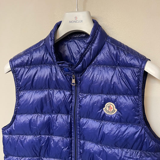 Moncler Mens Gui Down Vest - Size 4