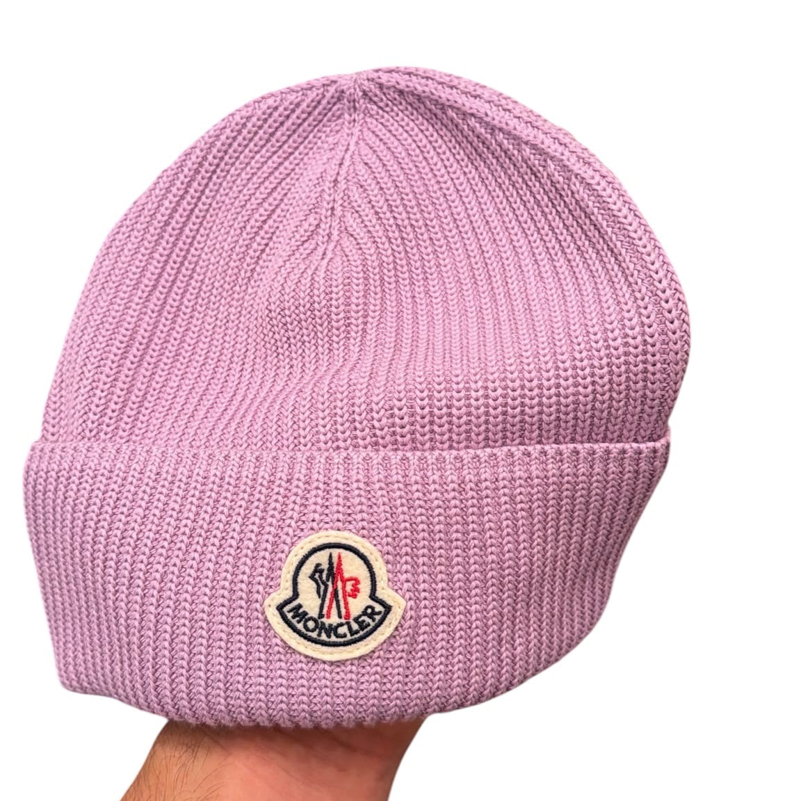 Moncler Cotton Beanie Liliac
