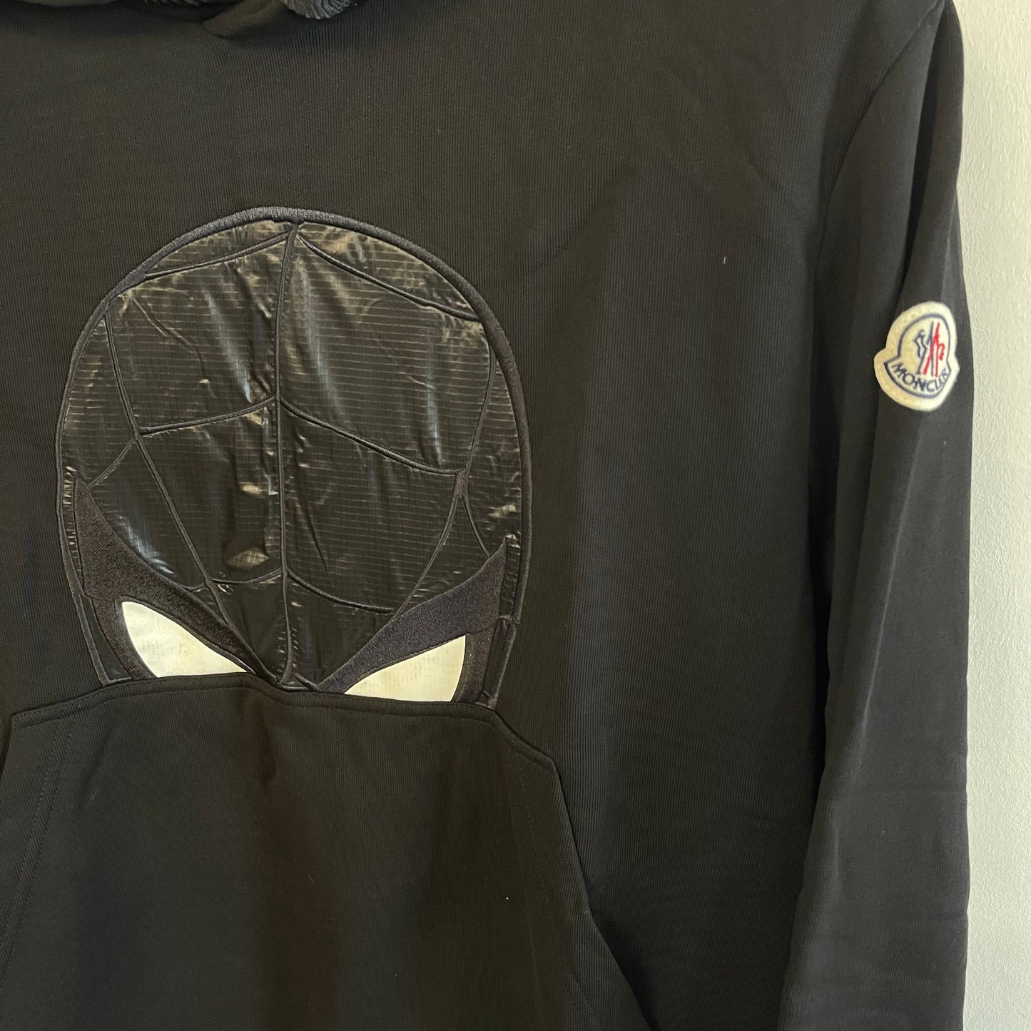 Moncler x Spiderman Hoodie Black