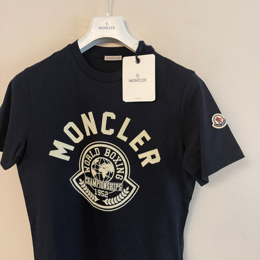 Moncler Mens Logo Tshirt - Size S