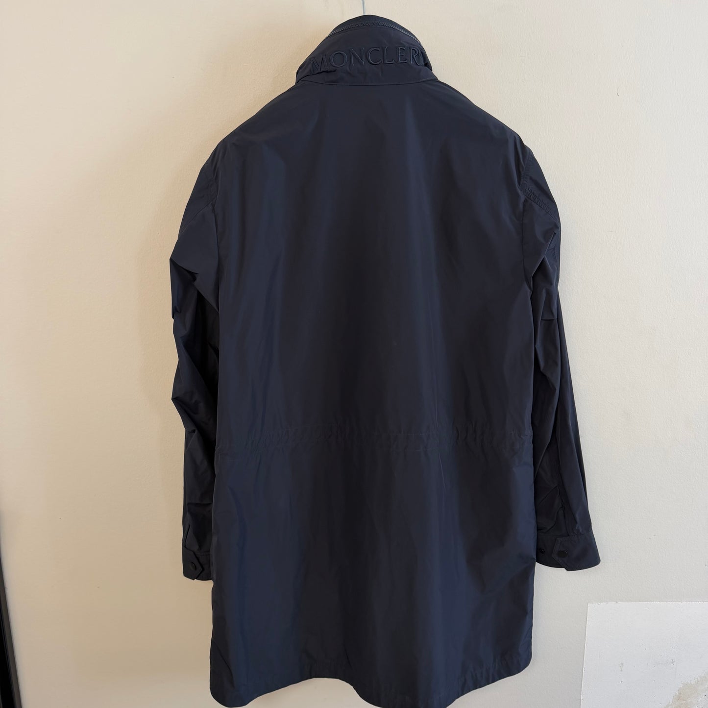 Moncler Bleone Parka Jacket Navy - Size 3