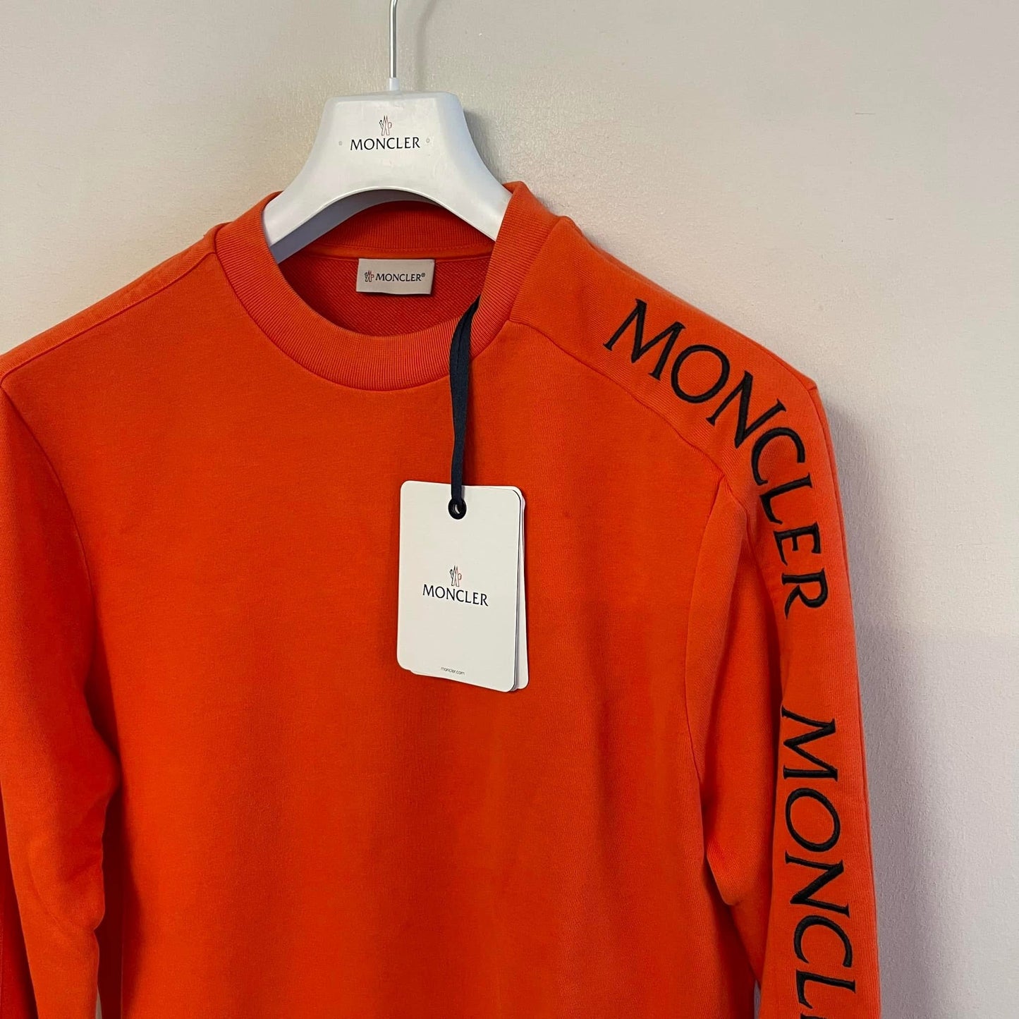 Moncler Taped Logo Sweatshirt - Size M