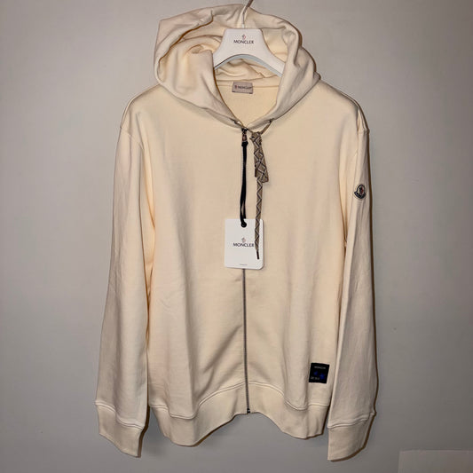 Moncler Star Logo Zip Up Hoodie - Size XXL