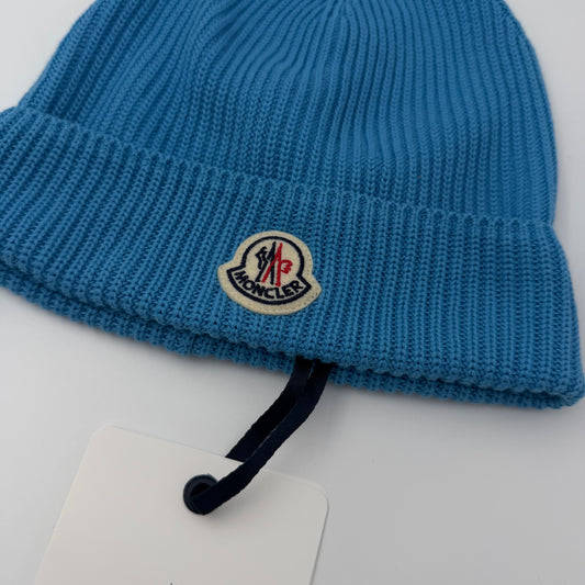 Moncler Cotton Beanie Babyblue