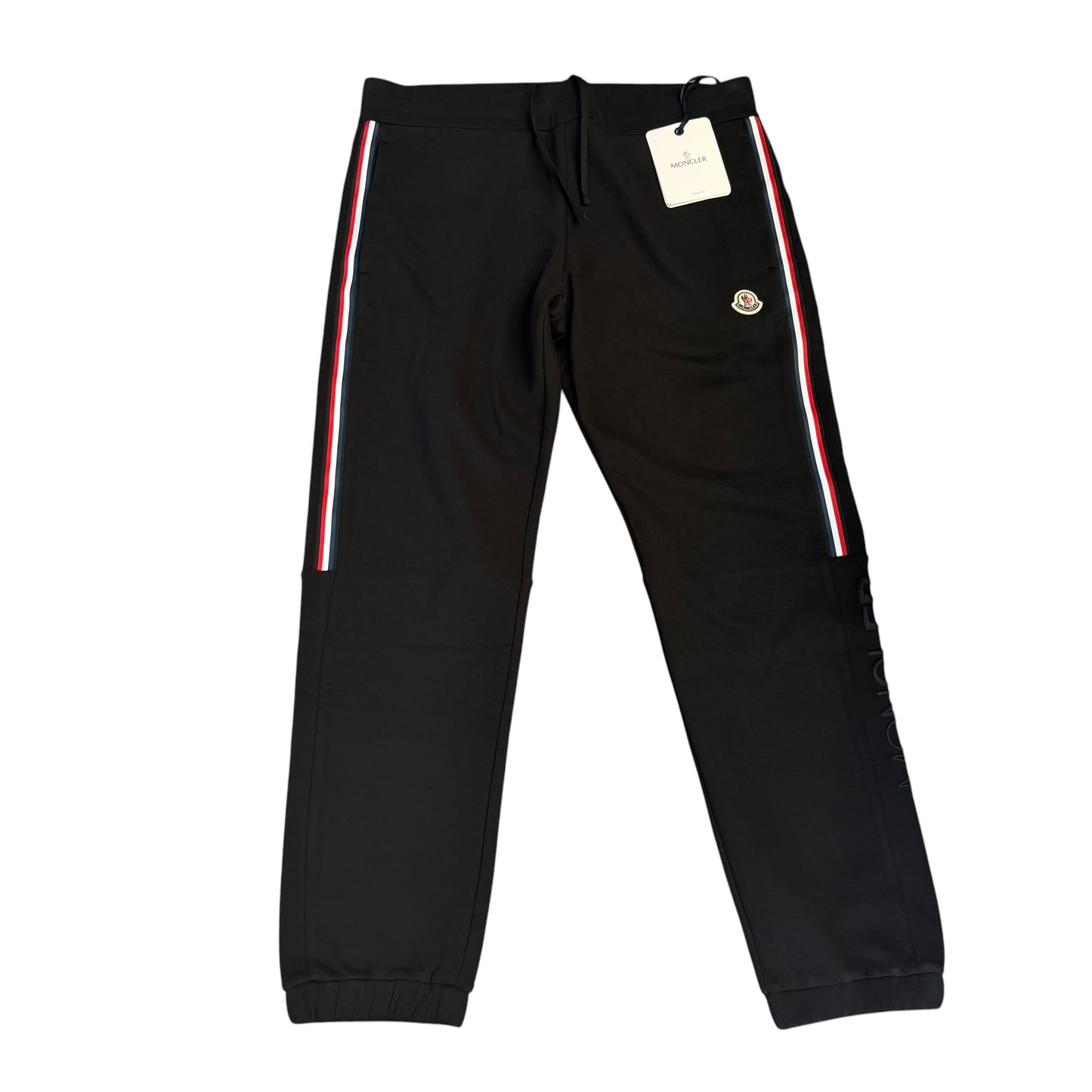 Moncler Mens Black Jogging Pants - Size XXL