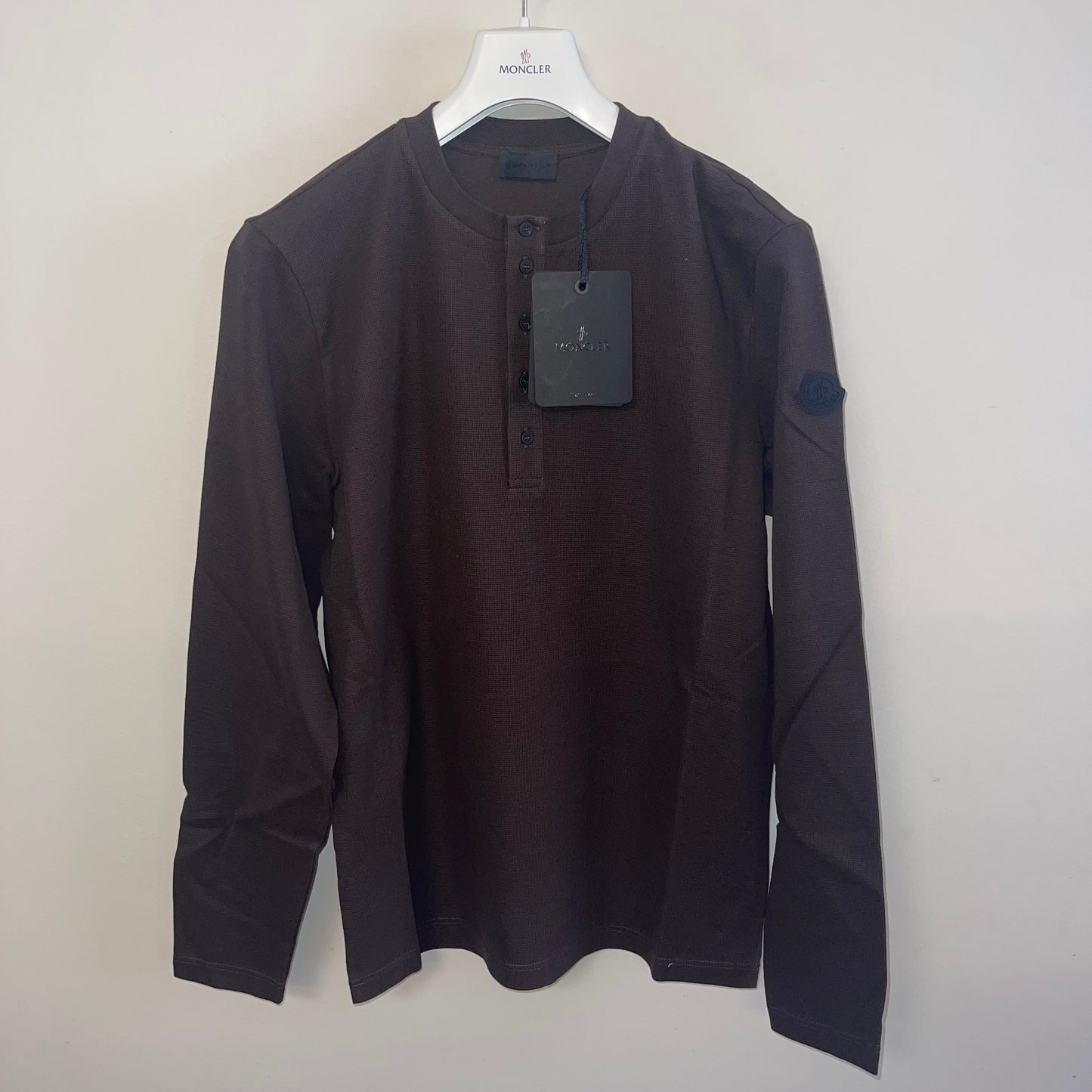 Moncler Long Sleeve Polo Shirt