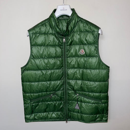 Moncler Mens Gui Down Vest - Size 5