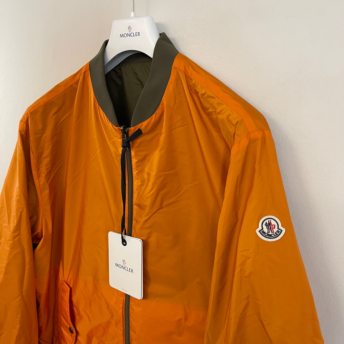 Moncler Ouveze Reversible Bomber Jacket - Size 4